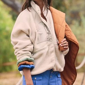 Hit The Slopes Fleece Jacket-Movement Free People